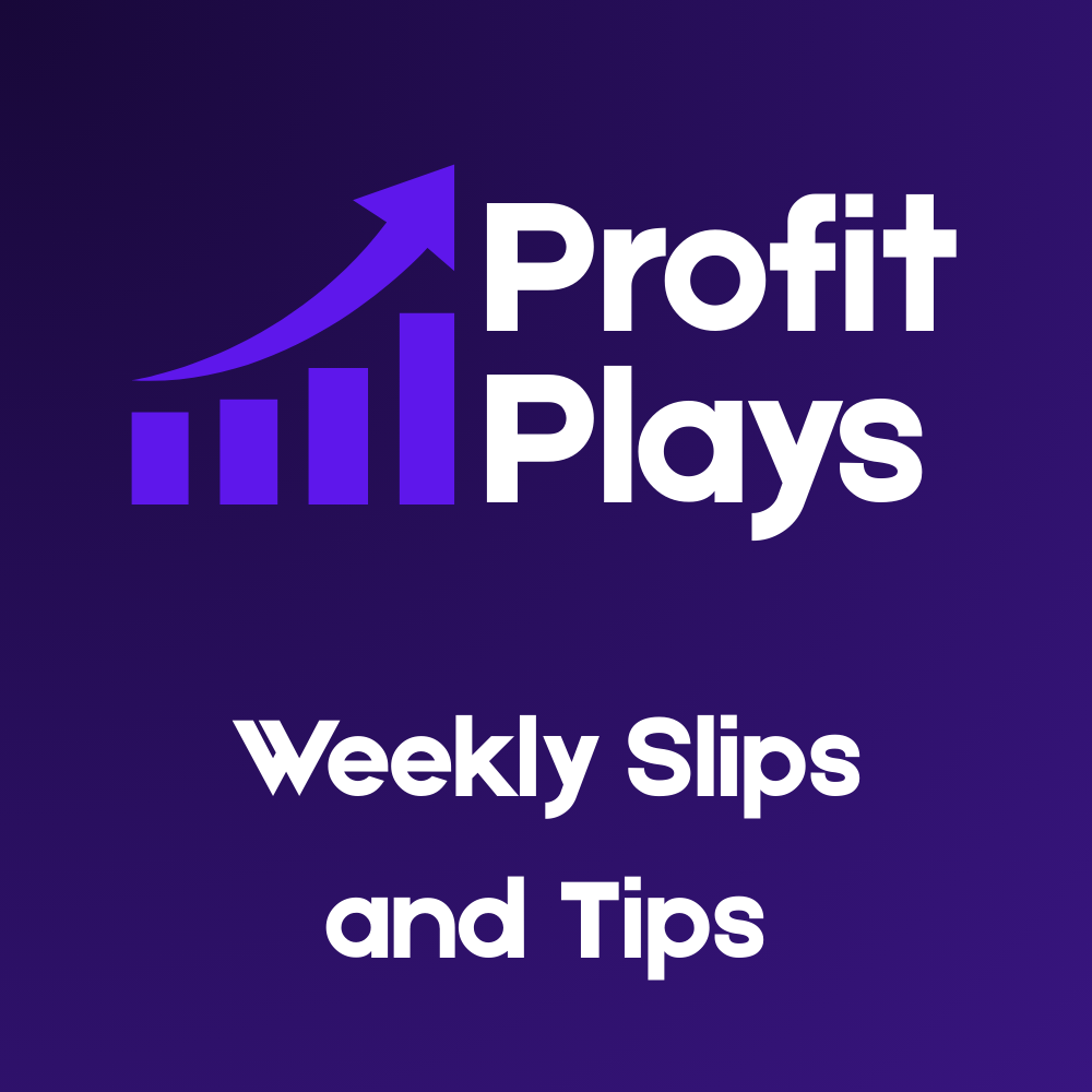 Weekly ProfitPlays Slips